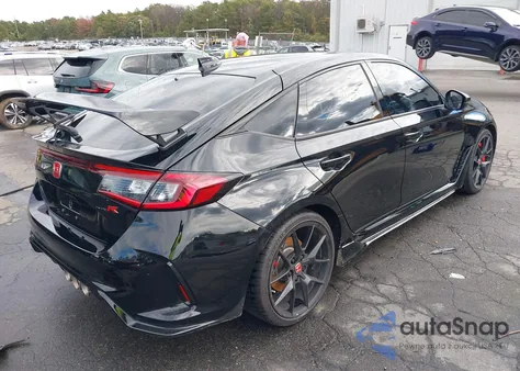2025 Honda Civic Type R из США, поврежденный, VIN JHMFL5G48SX003499